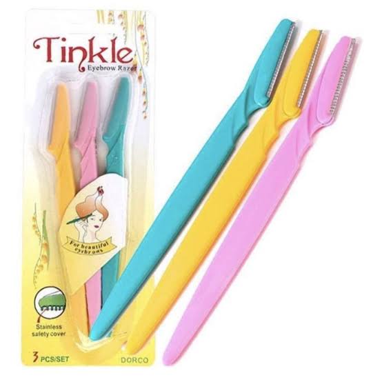 Tinkle Eyebrow Razor 3 Pack