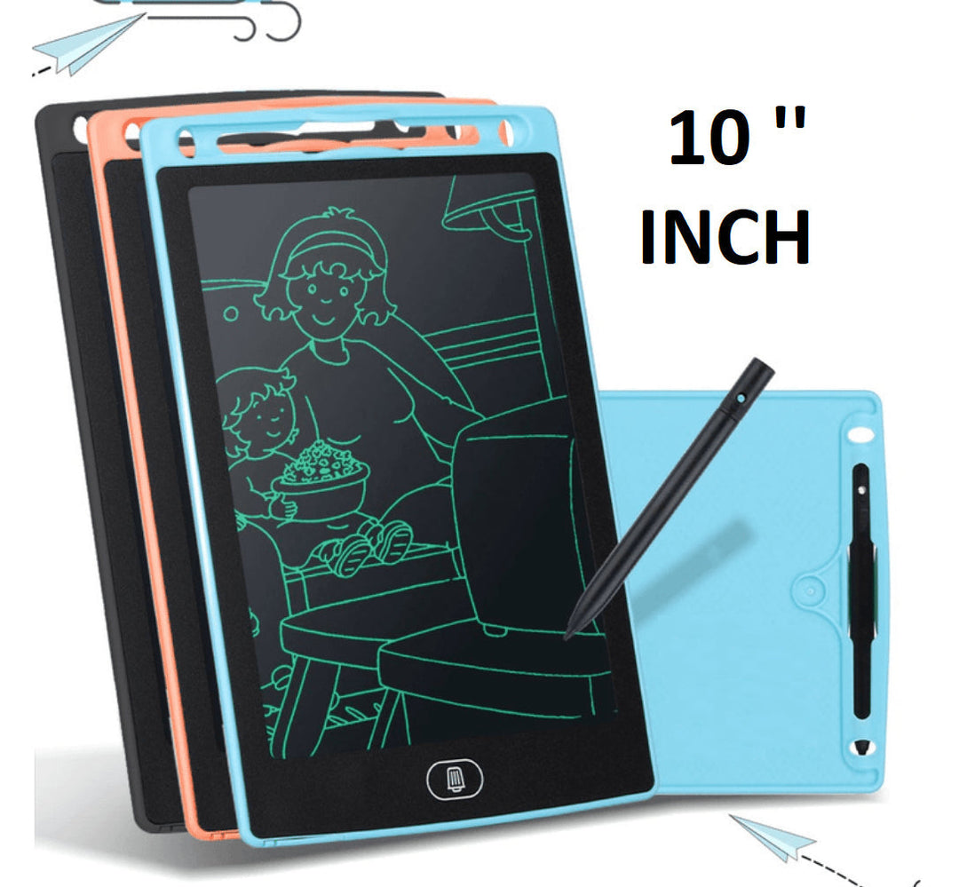 LCD Writing Tablet Electronic Slate E-writer Digital Memo Pad 10 Inch & 8.5 Inch