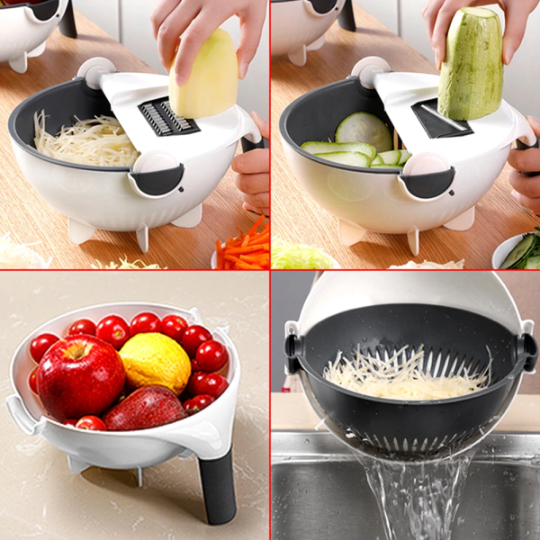 9 In 1 Multifunctional Grater Silk Strip Grater