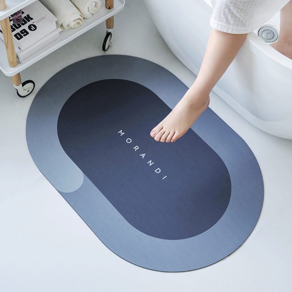 Bath Mat Super Absorbent Quick Drying Bathroom Rugs