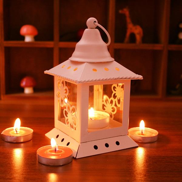 Europe Classic Iron Candle Holder Decorations For Home Wedding