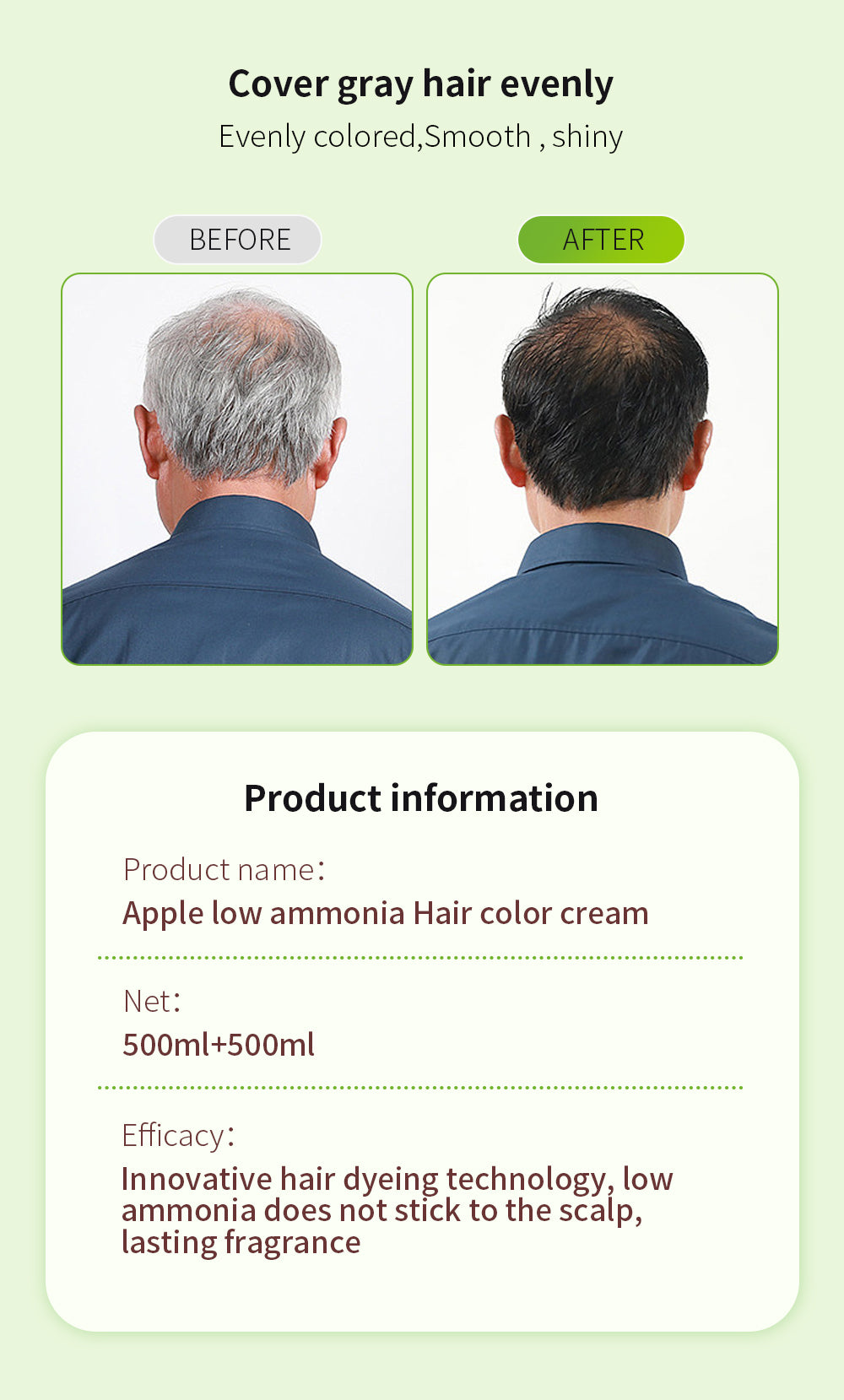 Apple Hair Color Cream