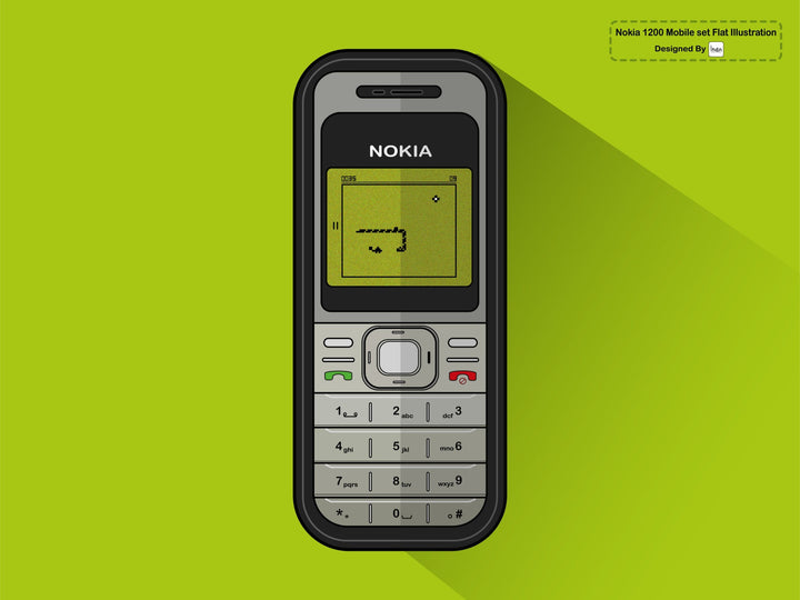 NOKIA 1200 Mobile (Black